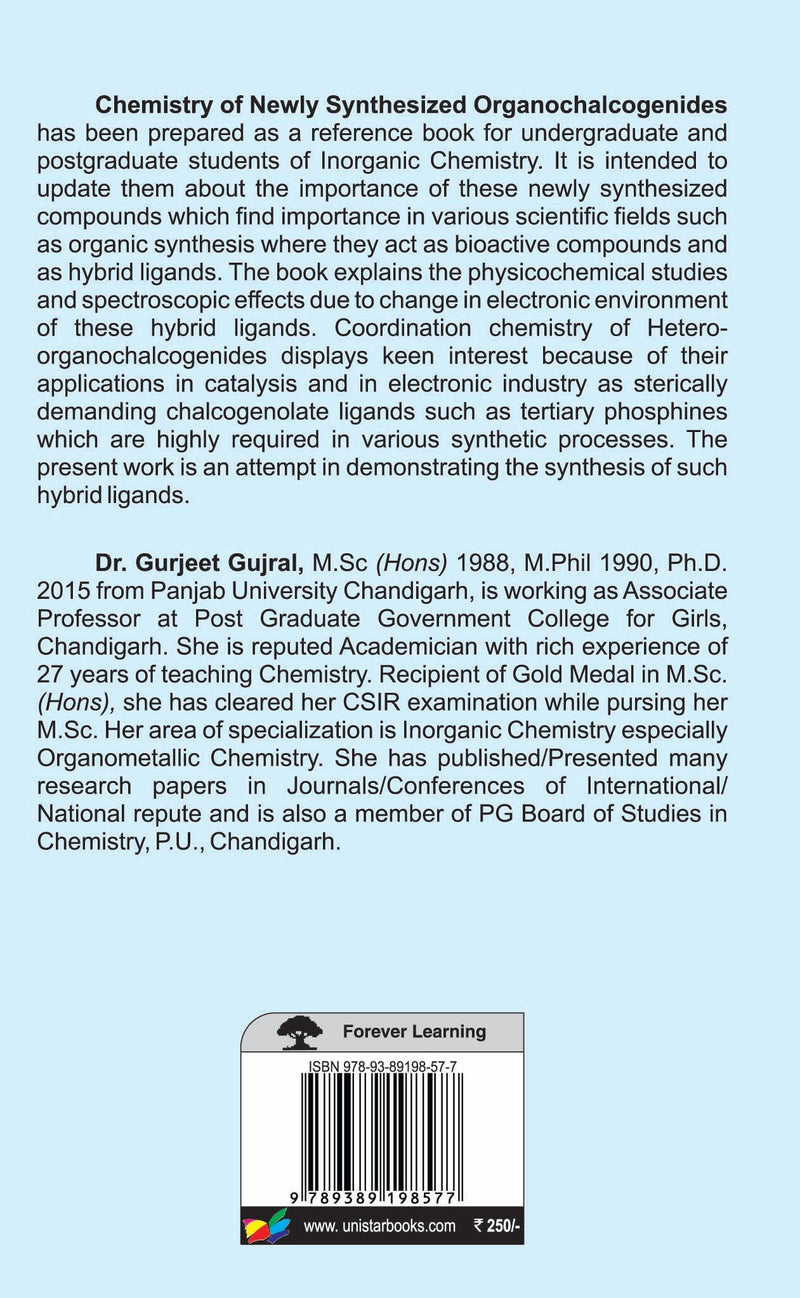 Chemistry of Newly Synthesized Organochalcogenides