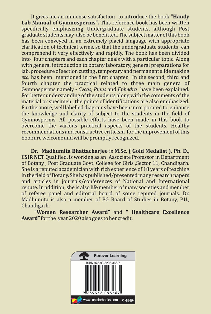 Handy Lab Manual of Gymnosperms