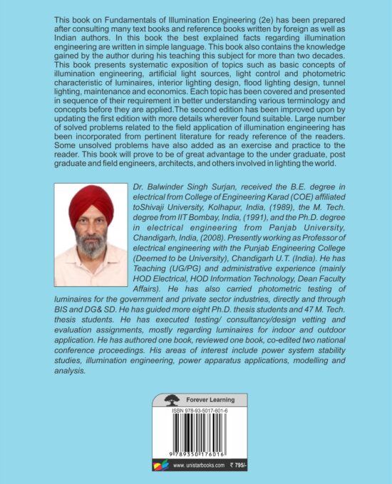 Fundamental Of Illumination Engineering 2nd Edition