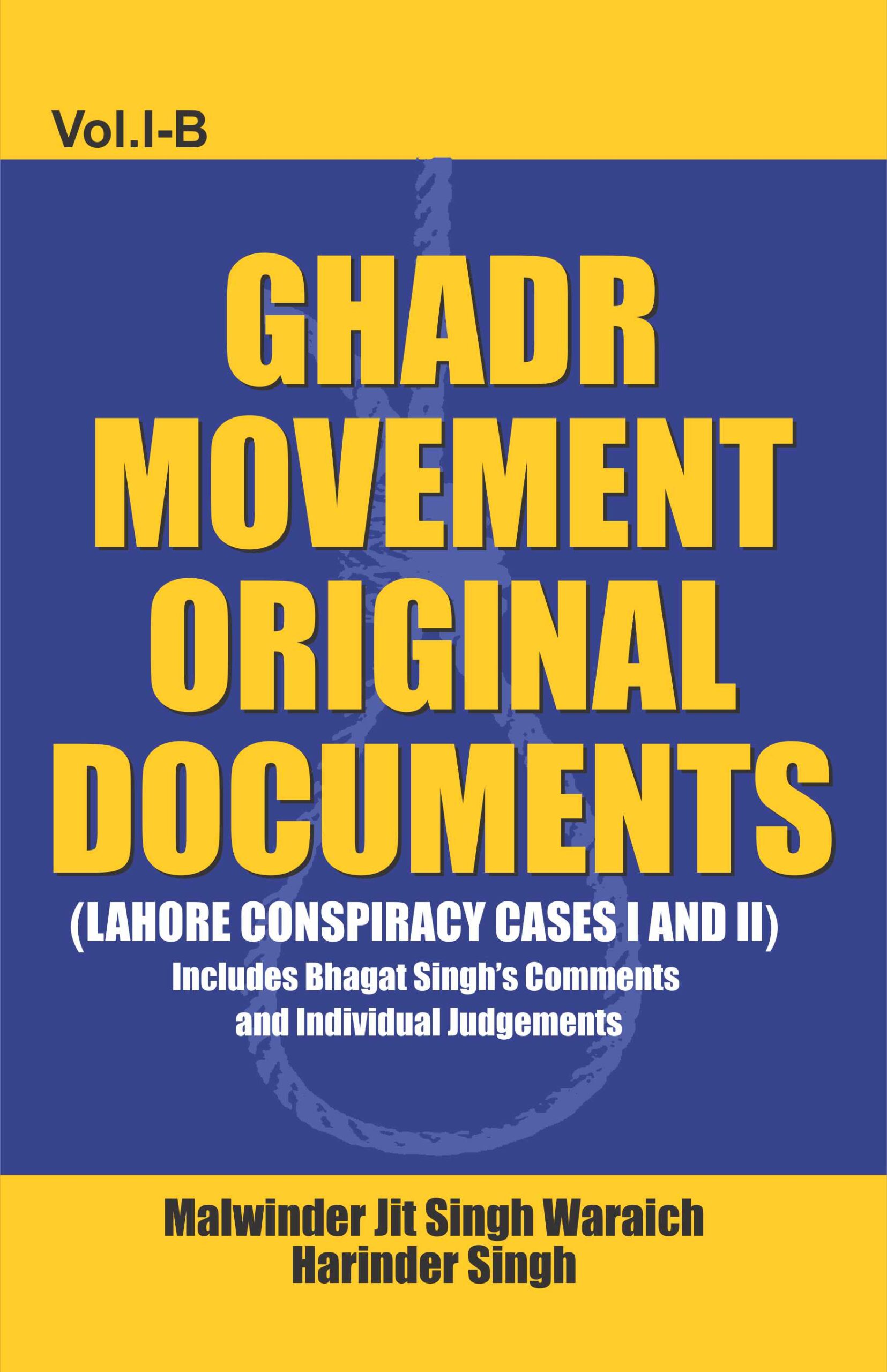 ghadr movement original documents Vol I B_f (1)