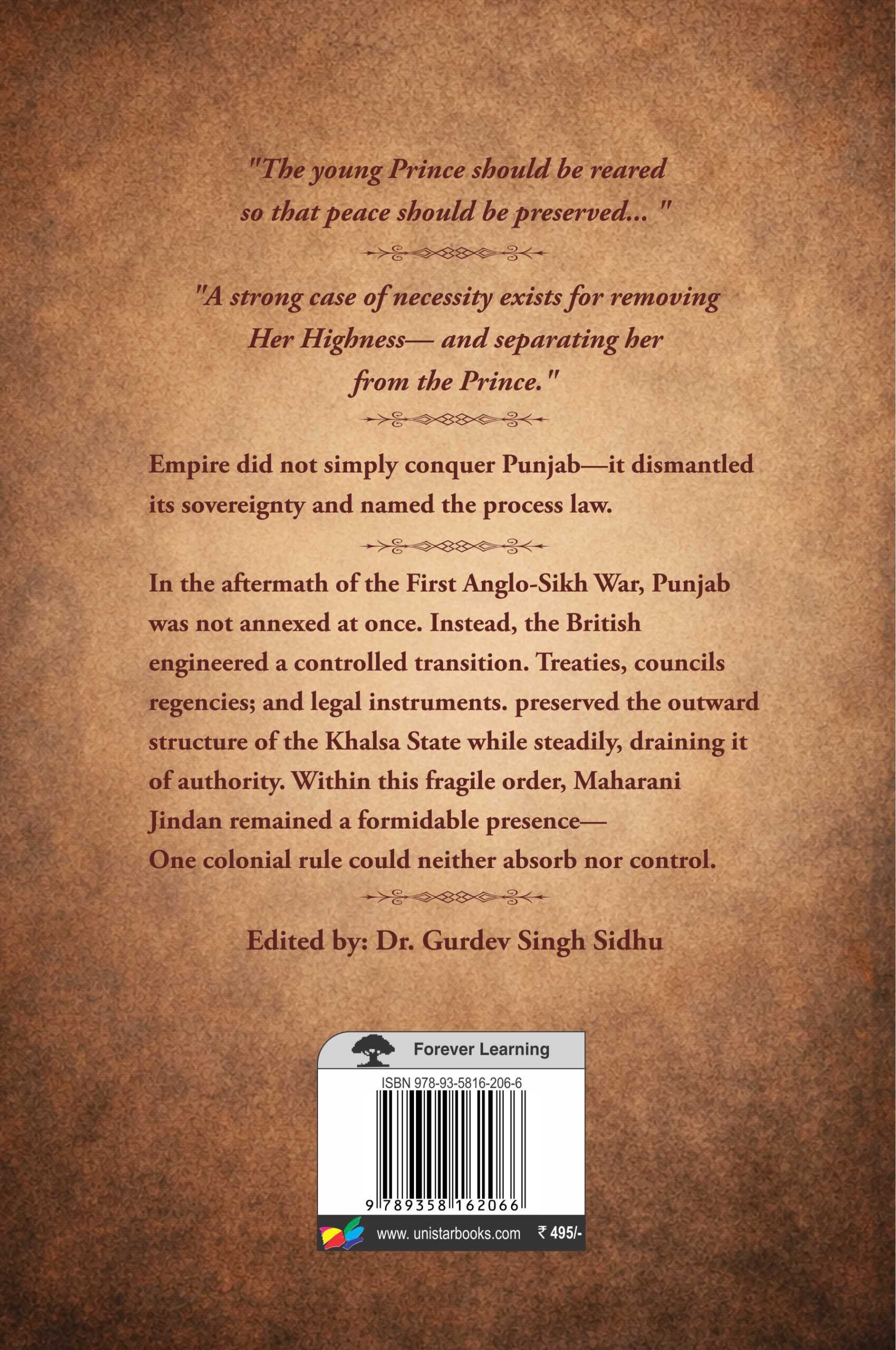 Maharani Jindan: Her Ouster from the Punjab
